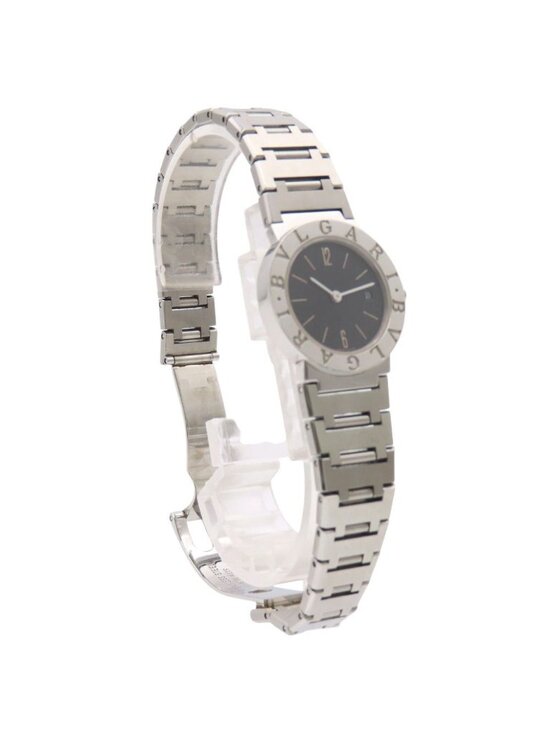 Bvlgari Quartz Watch SS Black Dial main image 5